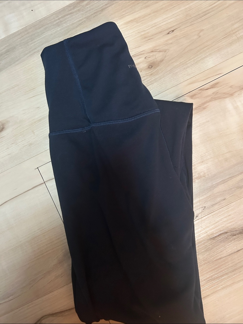 manduka Black High-Waist Leggings